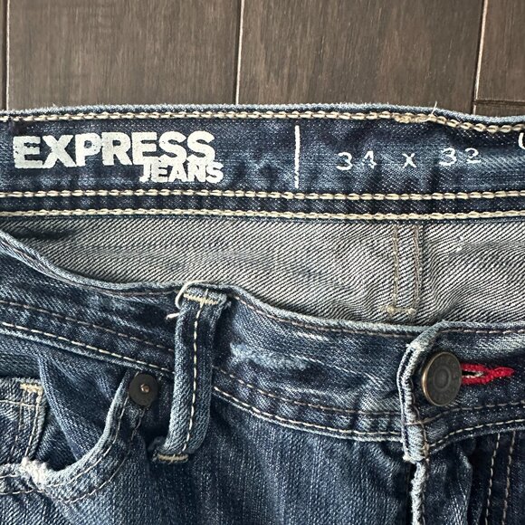 Classic Blue Denim Jeans - Picture 4 of 11